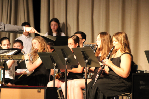 band performs at spring concert
