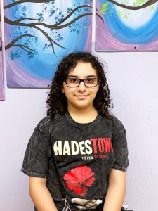 Gianna Hernandez, music student of the month